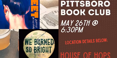 Book Club Night @ House of Hops-Pittsboro