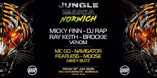 Rumble presents Jungle Mania - Norwich
