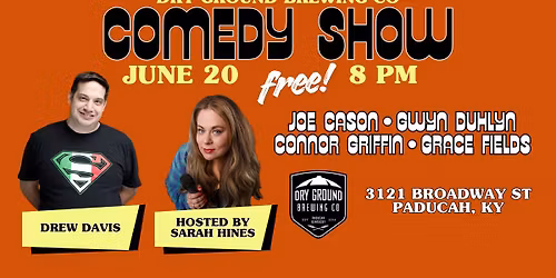 Comedy Show at Dry Ground Brewing with Drew Davis