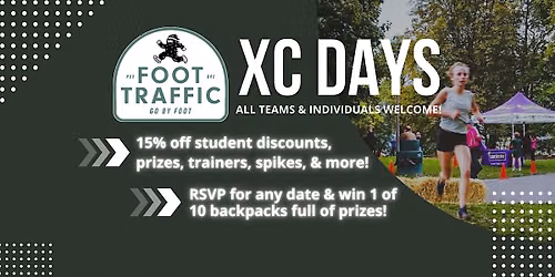 Cross Country Days at Foot Traffic!