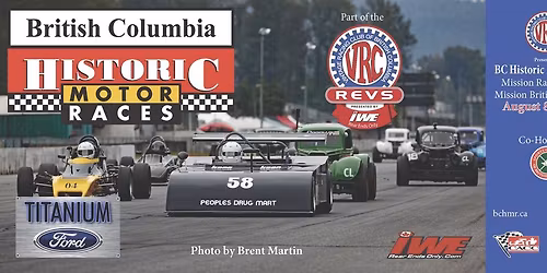 2026 Titanium Ford British Columbia Historic Motor Races