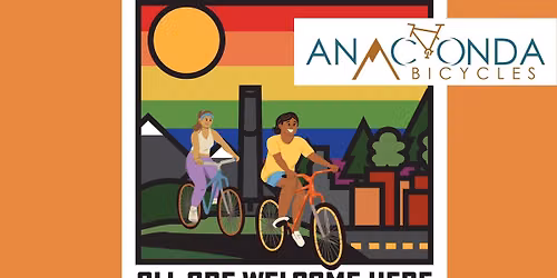 Group Pride Ride Around Town!