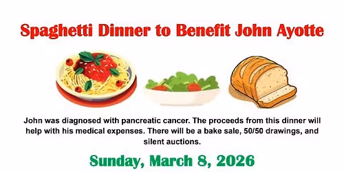 Spaghetti Benefit Dinner