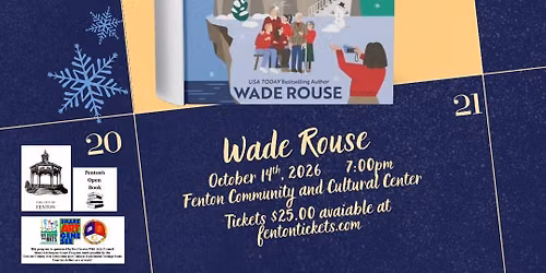 Wade Rouse (aka Viola Shipman) Author Signing Event with Fenton's Open Book