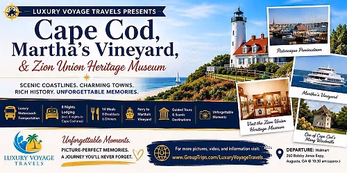 Cape Cod & Martha's Vineyard Group Trip