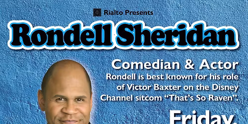 Rondell Sheridan from "That's So Raven" - 40 Years in Comedy