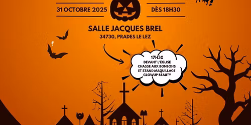 Soir\u00e9e Halloween - Prades Le Lez