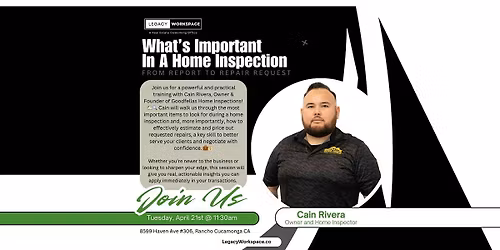 What's Important In a Home Inspection
