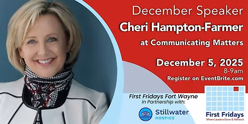 December First Fridays with Cheri Hampton-Farmer