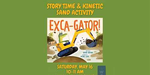 Children's Story Time and Kinetic Sand Activity