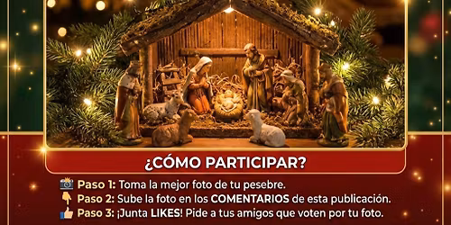 Concurso del mejor pesebre del ni\u00f1o Jes\u00fas 2025