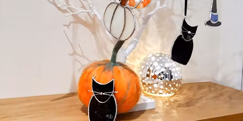 Stained glass Halloween