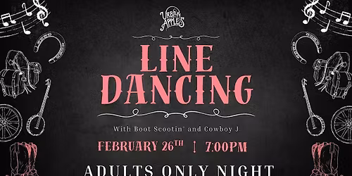 February Line Dancing at Urban Apples