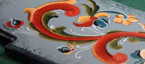 Beginner Rosemaling Workshop with Eileen Halverson