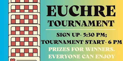 Euchre Tournament