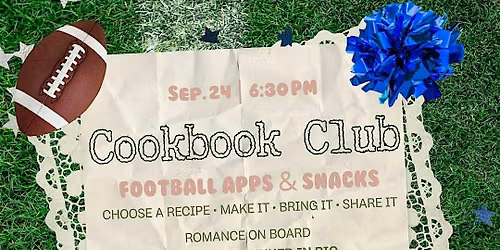 Cookbook Club: Football Apps & Snacks