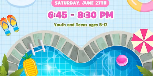 Summer Social: Pool Party for Families of Children with Down Syndrome Ages 5-17