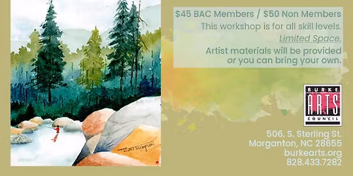 Watercolor Trees: Workshop with Zan Thompson