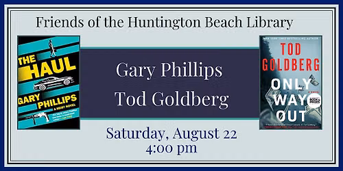 Author Talk with Tod Goldberg and Gary Phillips