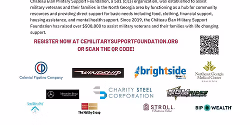 Chateau Elan Military Support Foundation Charity Golf Tournament