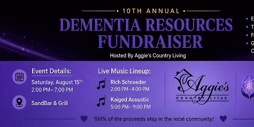 10th Annual Dementia Resources Fundraiser