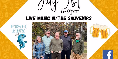 Live Music by the Souvenirs at the Old Falls Biergarten