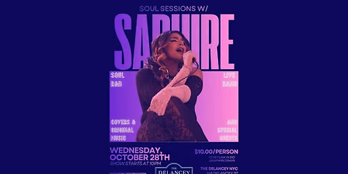 Soul Sessions w\/ Saphire