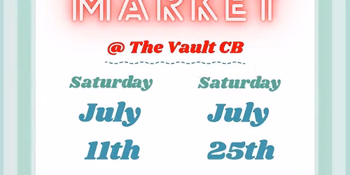 Vendor Market @ The Vault CB