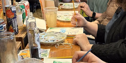Witchy Watercolor @ White Rabbit Book Cafe
