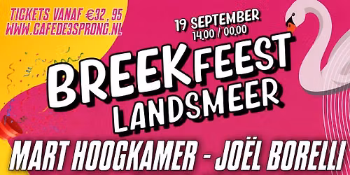 Breekfeest Landsmeer 2026! \ud83c\udf89\ud83e\udda2 Het feest van het jaar!\ud83e\udd73