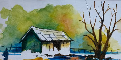 MAC School - Art Bites - Paint and Play with Watercolour with Carol Ann Owers - April 26 2026 - 10AM
