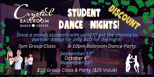 Student Discount Nights