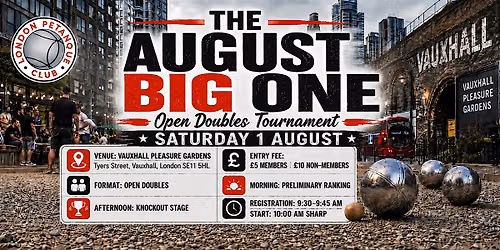 Big One at Vauxhall - 1 August