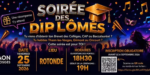 Soir\u00e9e des dipl\u00f4m\u00e9s 2026