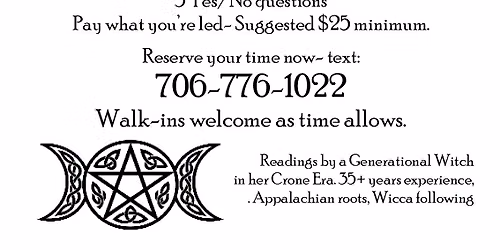 Palm & Pendulum Readings