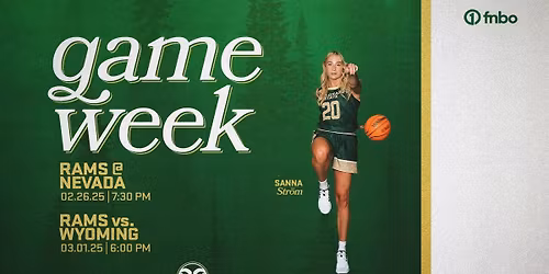 Colorado State Rams at Nevada Wolf Pack Womens Basketball