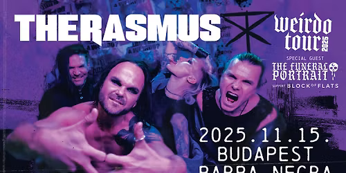 THE RASMUS - Weirdo Tour '25 | BARBA NEGRA Budapest | 15\/11\/2025 | PREVOZ iz Beograda