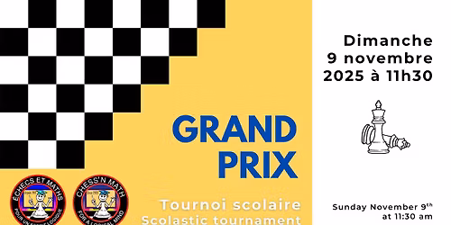 Tournoi Grand Prix 1 - Tournament