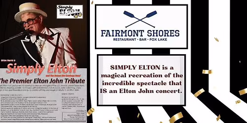 LIVE MUSIC - Simply Elton - Elton John Impersonator