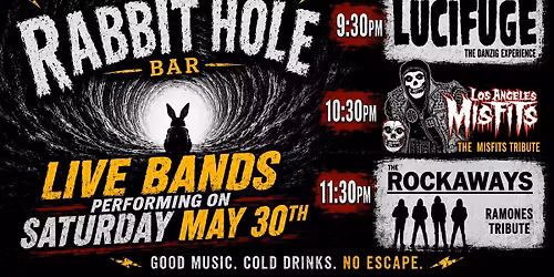 The Rockaways (Ramones Tribute) Live @ The Rabbit Hole Bar!
