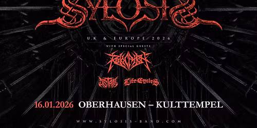 Sylosis European & UK Tour 2026 \/\/ Oberhausen