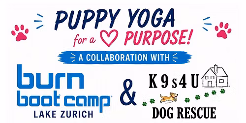 POP-UP CAMP: PUPPY YOGA FOR A PURPOSE!