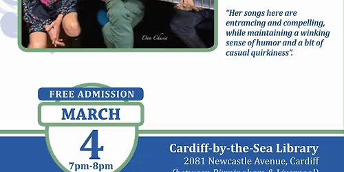 Cindy Lee Berryhill -live at Cardiff Library