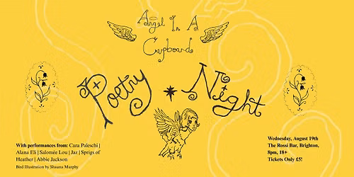 Angel In A Cupboard Poetry Night