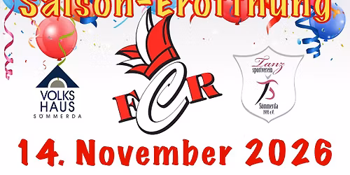 FCR Saison-Er\u00f6ffnungs-Party