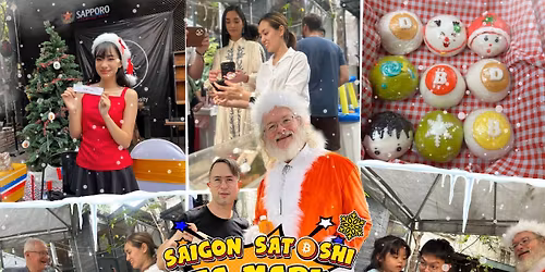 Satoshi Christmas Flea Market Saigon 2025