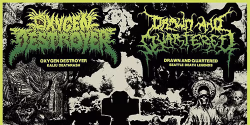 Oxygen Destroyer, Drawn and Quartered, Spectral Manifest, Mordant Rhed