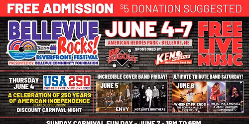 Bellevue Rocks! Riverfront Festival