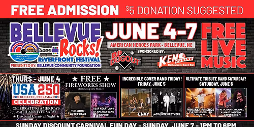 Bellevue Rocks! Riverfront Festival