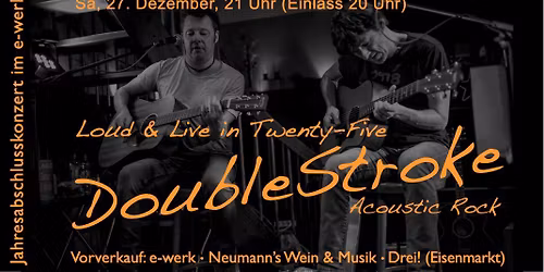 Jahresabschlusskonzert im e-werk